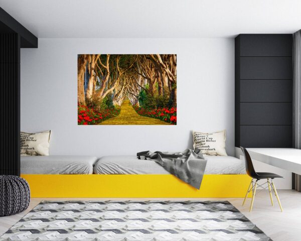 Wall Forest Mural - Self Adhesive Wall Sticker, Vinyl Wall Decal ,Nature Wall Sticker, Wall Decor for Bedroom, Easy To apply, Wall Decor, Living Room Wall Sticker