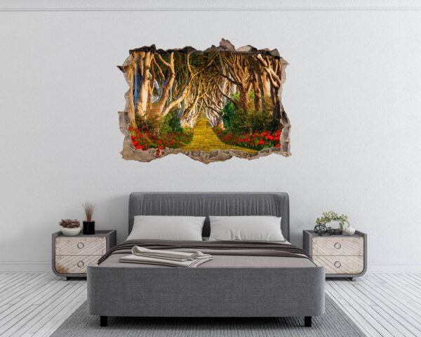 Wall Forest Mural - Self Adhesive Wall Sticker, Vinyl Wall Decal ,Nature Wall Sticker, Wall Decor for Bedroom, Easy To apply, Wall Decor, Living Room Wall Sticker