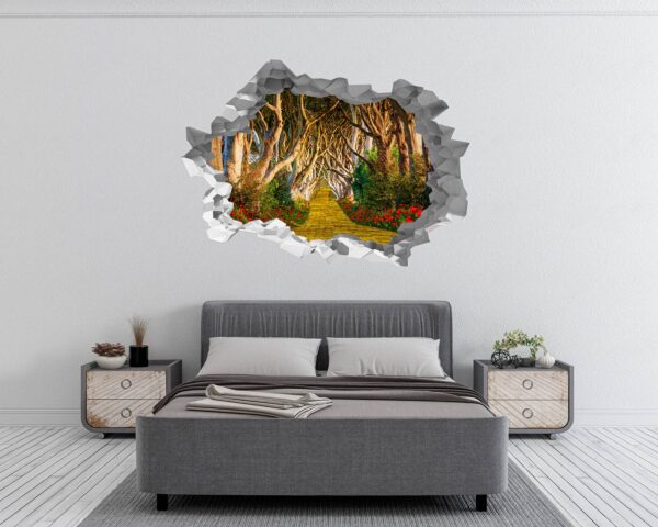 Wall Forest Mural - Self Adhesive Wall Sticker, Vinyl Wall Decal ,Nature Wall Sticker, Wall Decor for Bedroom, Easy To apply, Wall Decor, Living Room Wall Sticker