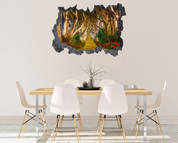 Wall Forest Mural - Self Adhesive Wall Sticker, Vinyl Wall Decal ,Nature Wall Sticker, Wall Decor for Bedroom, Easy To apply, Wall Decor, Living Room Wall Sticker