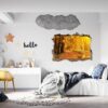 Wall Sticker Forest - Peel and Stick Wall Decal, Vinyl Wall Decal ,Nature Wall Sticker, Wall Decor for Bedroom, Easy To apply, Wall Decor, Living Room Wall Sticker