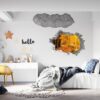 Wall Sticker Forest - Peel and Stick Wall Decal, Vinyl Wall Decal ,Nature Wall Sticker, Wall Decor for Bedroom, Easy To apply, Wall Decor, Living Room Wall Sticker