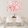 Peonies Wall Sticker - Flower Wall Decal, Self Adhesive, Removable Vinyl, Easy to Install, Wall Decoration, Flower Wall Mural