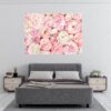 Peonies Wall Sticker - Flower Wall Decal, Self Adhesive, Removable Vinyl, Easy to Install, Wall Decoration, Flower Wall Mural