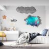 Butterfly Wall Sticker - Self Adhesive Wall Decal, Animal Wall Decal, Bedroom Wall Sticker, Removable Vinyl, Wall Decoration