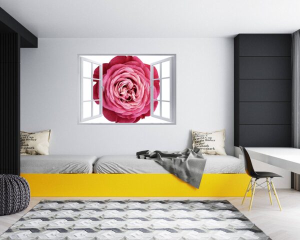 Roses Wall Decal - Flower Wall Sticker, Self Adhesive, Removable Vinyl, Easy to Install, Wall Decoration, Flower Wall Mural