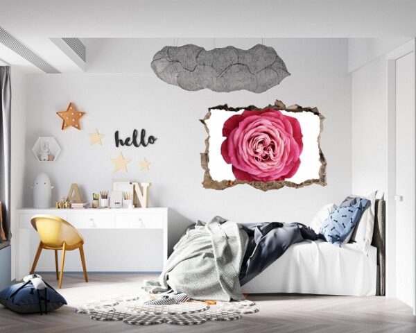 Roses Wall Decal - Flower Wall Sticker, Self Adhesive, Removable Vinyl, Easy to Install, Wall Decoration, Flower Wall Mural