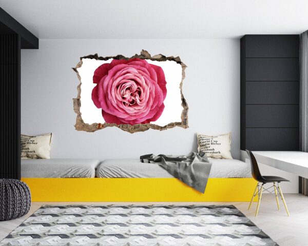 Roses Wall Decal - Flower Wall Sticker, Self Adhesive, Removable Vinyl, Easy to Install, Wall Decoration, Flower Wall Mural