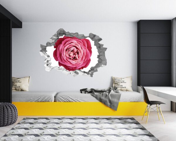 Roses Wall Decal - Flower Wall Sticker, Self Adhesive, Removable Vinyl, Easy to Install, Wall Decoration, Flower Wall Mural