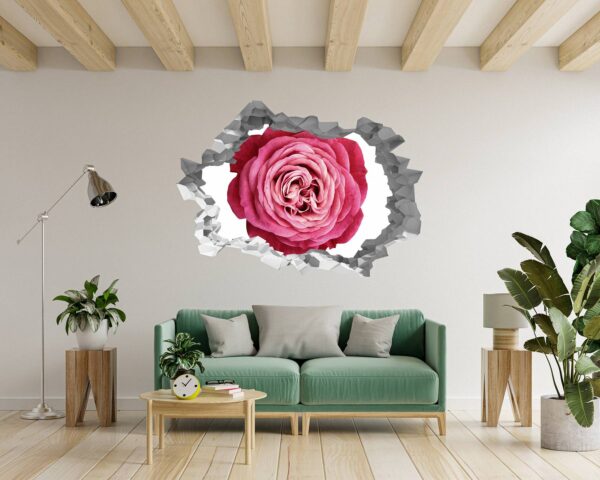 Roses Wall Decal - Flower Wall Sticker, Self Adhesive, Removable Vinyl, Easy to Install, Wall Decoration, Flower Wall Mural