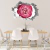 Roses Wall Decal - Flower Wall Sticker, Self Adhesive, Removable Vinyl, Easy to Install, Wall Decoration, Flower Wall Mural