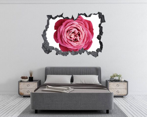 Roses Wall Decal - Flower Wall Sticker, Self Adhesive, Removable Vinyl, Easy to Install, Wall Decoration, Flower Wall Mural