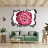 Roses Wall Decal - Flower Wall Sticker, Self Adhesive, Removable Vinyl, Easy to Install, Wall Decoration, Flower Wall Mural