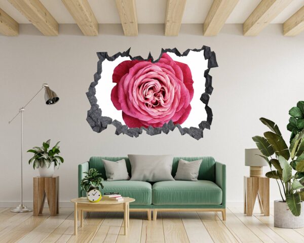 Roses Wall Decal - Flower Wall Sticker, Self Adhesive, Removable Vinyl, Easy to Install, Wall Decoration, Flower Wall Mural