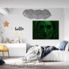 Hacker Wall Sticker - Peel and Stick Wall Decal, Vinyl Wall Sticker, Vinyl Print, Wall Decor Home, Bedroom Wall Sticker, Removable Wall Sticker , Easy to Apply