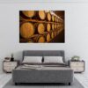 Wine Barrel Wall Decor - Peel and Stick Wall Decal, Vinyl Wall Decal ,Nature Wall Sticker, Wall Decor for Bedroom, Easy To apply, Wall Decor, Living Room Wall Sticker