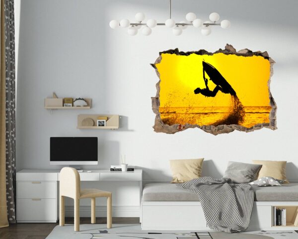 Jet Ski - Sport Wall Decor, Bedroom Wall Decor, Vinyl Sticker, Living Room Wall Sticke, Trendy Wall Décor, Wall Art Sport