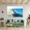 Jet Ski - Sport Wall Decal, Bedroom Wall Sticker, Self Adhesive Wall Decal, Wall Art Sport, Printable Wall Art