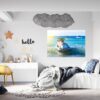 Jet Ski - Sport Wall Decal, Bedroom Wall Sticker, Self Adhesive Wall Decal, Wall Art Sport, Printable Wall Art