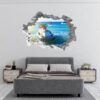 Jet Ski - Sport Wall Decal, Bedroom Wall Sticker, Self Adhesive Wall Decal, Wall Art Sport, Printable Wall Art