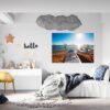 Surfing Wall Decal - Sport Theme Wall Decor, Living Room Wall Art, Wall Decal Sports, Digital print, Removable Wall Sticker