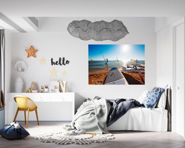 Surfing Wall Decal - Sport Theme Wall Decor, Living Room Wall Art, Wall Decal Sports, Digital print, Removable Wall Sticker