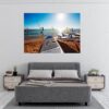 Surfing Wall Decal - Sport Theme Wall Decor, Living Room Wall Art, Wall Decal Sports, Digital print, Removable Wall Sticker