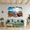 Surfing Wall Decal - Sport Theme Wall Decor, Living Room Wall Art, Wall Decal Sports, Digital print, Removable Wall Sticker