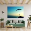 Paragliding Sport - Sport Wall Sticker, Bedroom Wall Sticker, Wall Art Sport, Printable Wall Art, Removable Wall Sticker