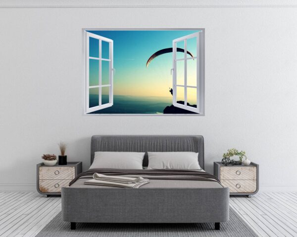 Paragliding Sport - Sport Wall Sticker, Bedroom Wall Sticker, Wall Art Sport, Printable Wall Art, Removable Wall Sticker