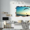 Paragliding Sport - Sport Wall Sticker, Bedroom Wall Sticker, Wall Art Sport, Printable Wall Art, Removable Wall Sticker