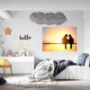 Pigeon Wall Sticker - Self Adhesive Wall Decal, Animal Wall Decal, Bedroom Wall Sticker, Removable Vinyl, Wall Decoration