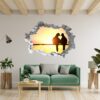 Pigeon Wall Sticker - Self Adhesive Wall Decal, Animal Wall Decal, Bedroom Wall Sticker, Removable Vinyl, Wall Decoration