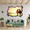 Pigeon Wall Sticker - Self Adhesive Wall Decal, Animal Wall Decal, Bedroom Wall Sticker, Removable Vinyl, Wall Decoration