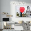 Paris Wall Sticker - Self Adhesive Wall Sticker, City Landscape Art, Wall Decoration, Removable Vinyl, Easy To Install