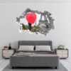 Paris Wall Sticker - Self Adhesive Wall Sticker, City Landscape Art, Wall Decoration, Removable Vinyl, Easy To Install