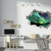 Sky Wall Sticker - Peel and Stick Wall Decal, Aurora Borealis Wall Art, Vinyl Wall Decal, Wall Decor for Bedroom, Easy To apply, Wall Decor, Living Room Wall Sticker