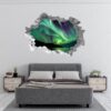 Sky Wall Sticker - Peel and Stick Wall Decal, Aurora Borealis Wall Art, Vinyl Wall Decal, Wall Decor for Bedroom, Easy To apply, Wall Decor, Living Room Wall Sticker