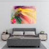 Colorfull Abstract - Self Adhesive Wall Sticker, Abstract Wall Décor, Vedroom Wall Decal, Vinyl Sticker, Art Print, Room Décor