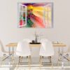 Colorfull Abstract - Self Adhesive Wall Sticker, Abstract Wall Décor, Vedroom Wall Decal, Vinyl Sticker, Art Print, Room Décor