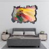 Colorfull Abstract - Self Adhesive Wall Sticker, Abstract Wall Décor, Vedroom Wall Decal, Vinyl Sticker, Art Print, Room Décor