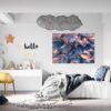 Bird Feathers - Self Adhesive Wall Sticker, Abstract Wall Décor, Vedroom Wall Decal, Vinyl Sticker, Art Print, Room Décor