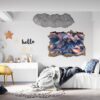 Bird Feathers - Self Adhesive Wall Sticker, Abstract Wall Décor, Vedroom Wall Decal, Vinyl Sticker, Art Print, Room Décor