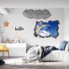 Rainbow Wall Sticker - Peel and Stick Wall Decal, Vinyl Wall Decal ,Nature Wall Sticker, Wall Decor for Bedroom, Easy To apply, Wall Decor, Living Room Wall Sticker