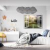 Road Wall Decal - Peel and Stick Wall Decal, Vinyl Wall Decal ,Nature Wall Sticker, Wall Decor for Bedroom, Easy To apply, Wall Decor, Living Room Wall Sticker