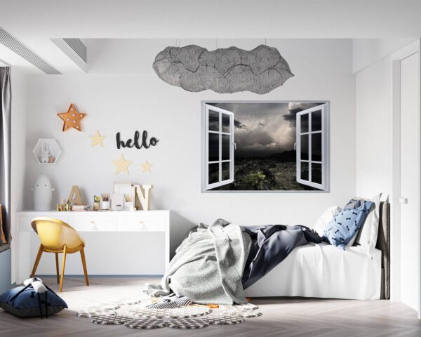 Meadow Wall Sticker - Peel and Stick Wall Decal, Vinyl Wall Decal, Nature Wall Sticker, Wall Decor for Bedroom, Easy To apply, Wall Decor, Living Room Wall Sticker