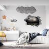 Meadow Wall Sticker - Peel and Stick Wall Decal, Vinyl Wall Decal, Nature Wall Sticker, Wall Decor for Bedroom, Easy To apply, Wall Decor, Living Room Wall Sticker