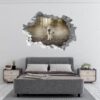 Wolf Wall Sticker - Self Adhesive Wall Decal, Animal Wall Decal, Bedroom Wall Sticker, Removable Vinyl, Wall Decoration