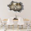 Wolf Wall Sticker - Self Adhesive Wall Decal, Animal Wall Decal, Bedroom Wall Sticker, Removable Vinyl, Wall Decoration