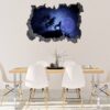 Wolf Wall Sticker - Self Adhesive Wall Decal, Animal Wall Decal, Bedroom Wall Sticker, Removable Vinyl, Wall Decor